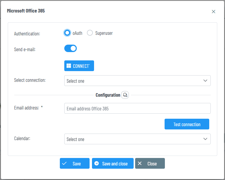 Microsoft Office 365 Calendars Sync