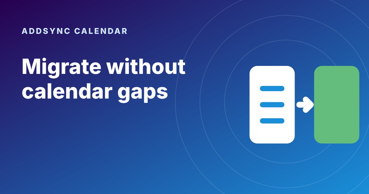 Exchange to Microsoft 365 Migration Without Calendar Gaps